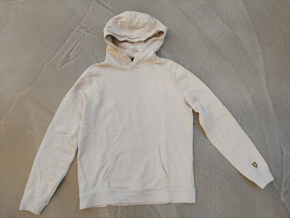 Lyle & Scott zomer hoodie beige maat 15-16, Kinderen en Baby's, Kinderkleding | Maat 170, Jongen of Meisje, Trui of Vest, Lyle & Scott