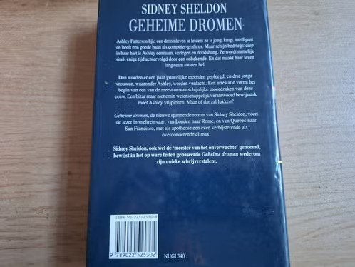 Sidney Sheldon - Geheime dromen h, Wereld overig, Sidney Sheldon, Ophalen of Verzenden, Zo goed als nieuw