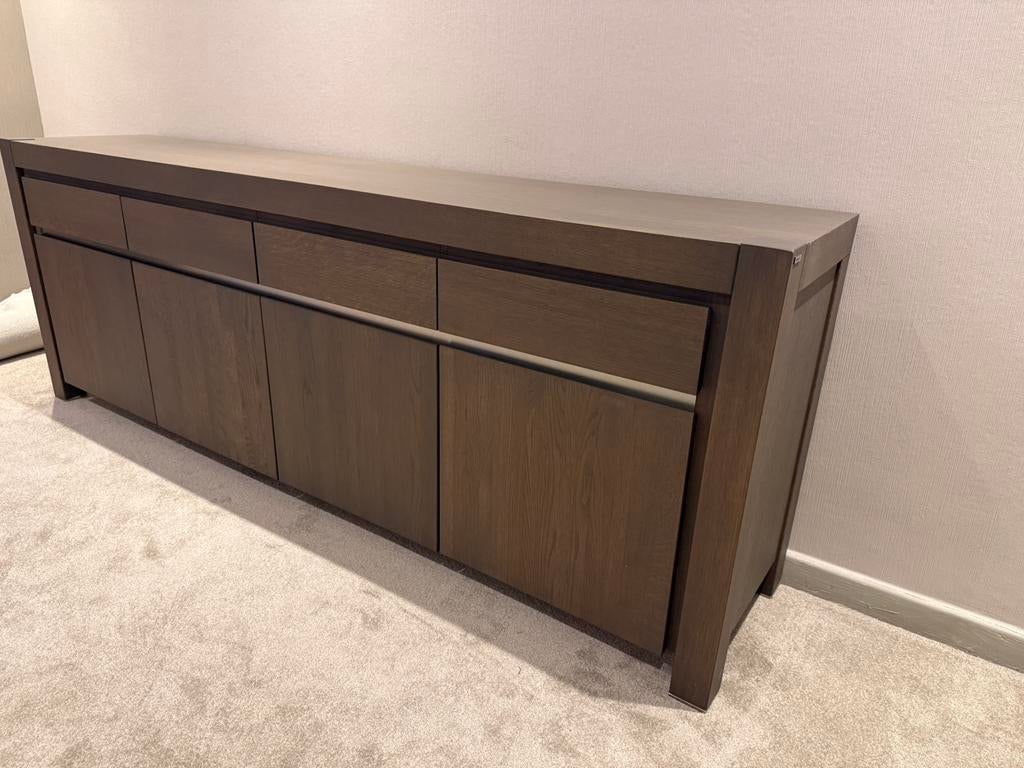 Te koop dressoir kast, Ophalen of Verzenden, Zo goed als nieuw, 25 tot 50 cm, 200 cm of meer