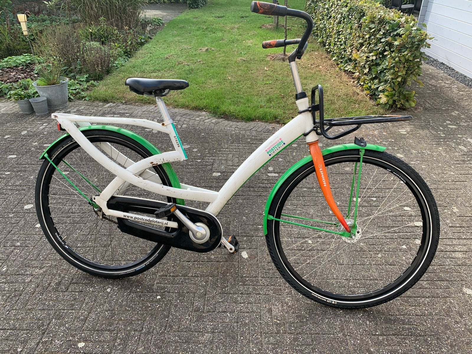Stadsfiets dames 28 inch - Opknapper, Ophalen, Gebruikt, Terugtraprem, Overige merken