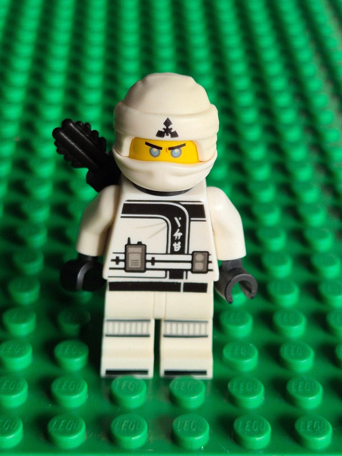 Lego Ninjago Minifiguur Zane ZX (Nieuwstaat), Lego, Ophalen of Verzenden, Zo goed als nieuw, Minifiguur