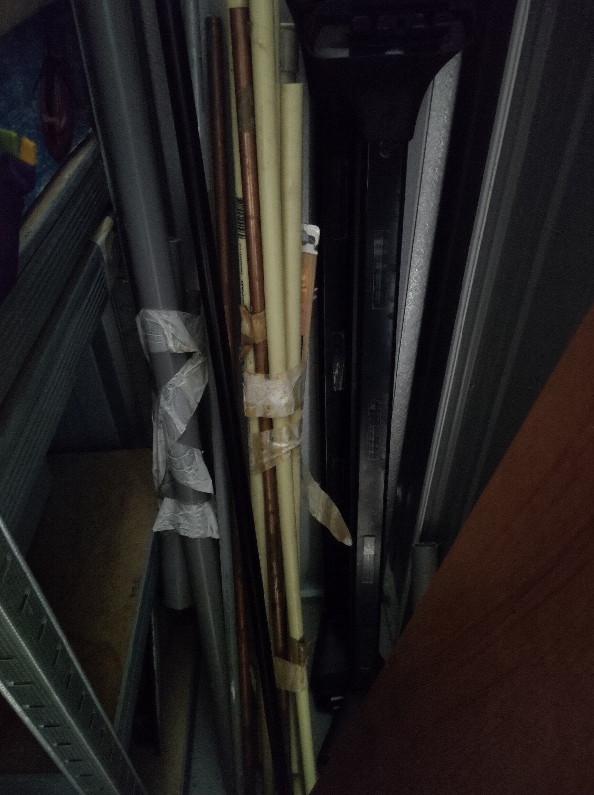 Oudere plastic en koperen buizen / leidingen, Ophalen, Gebruikt, Overige materialen, Overige typen