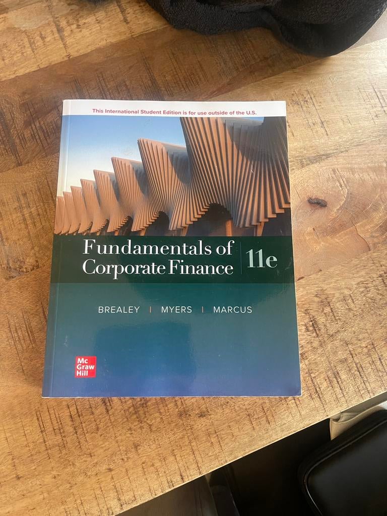 Studieboek financieel risicomanagement, Boeken, Ophalen of Verzenden, Zo goed als nieuw, Economie en Marketing