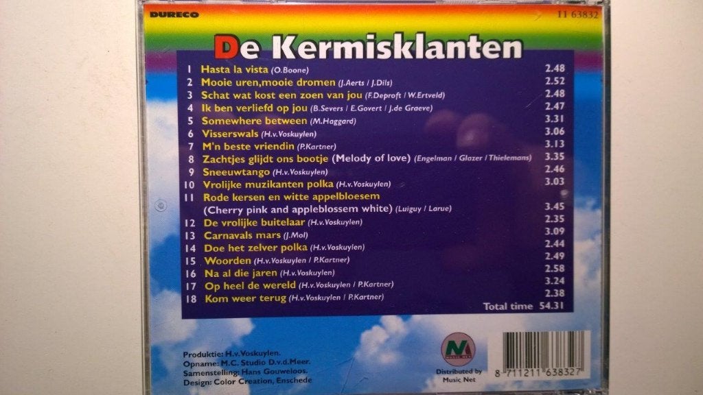 De Kermisklanten - De Kermisklanten Deel 54, Ophalen of Verzenden, Zo goed als nieuw, Levenslied of Smartlap