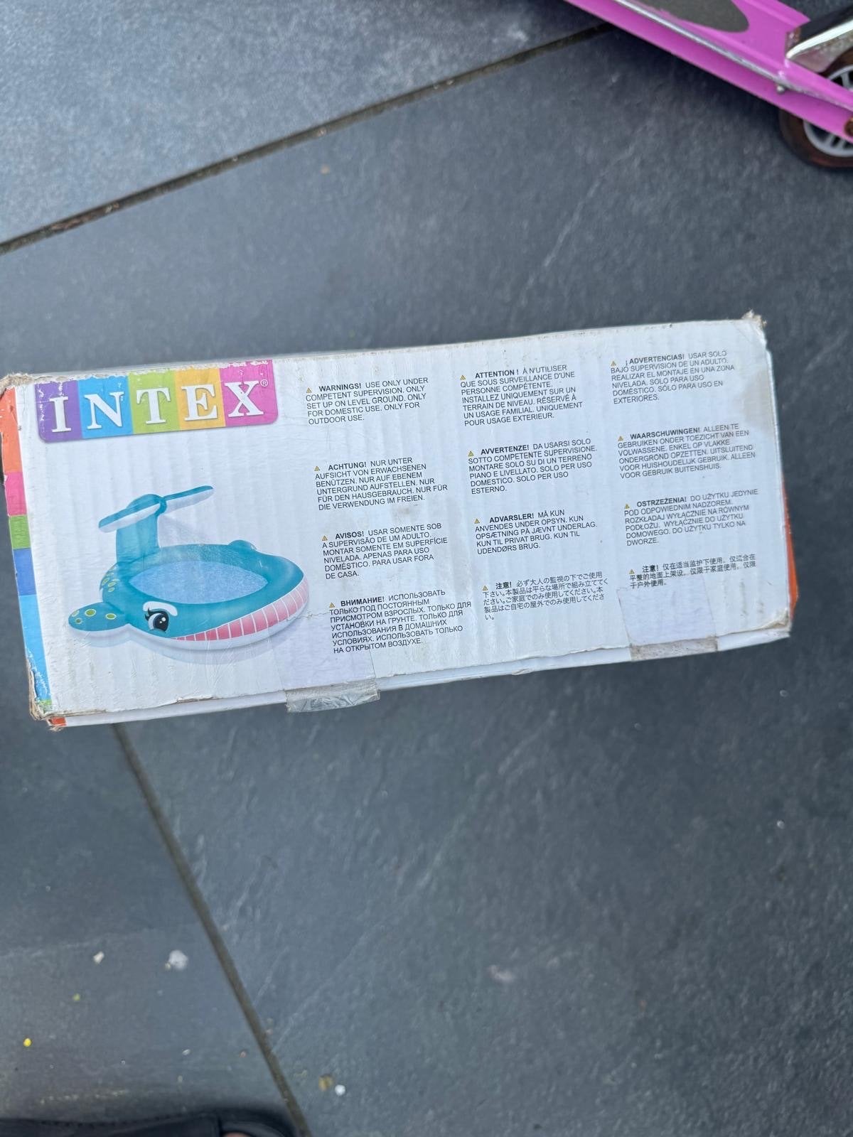 Intex Walvis Zwembadje voor Kinderen, Ophalen, Nieuw, Overige typen