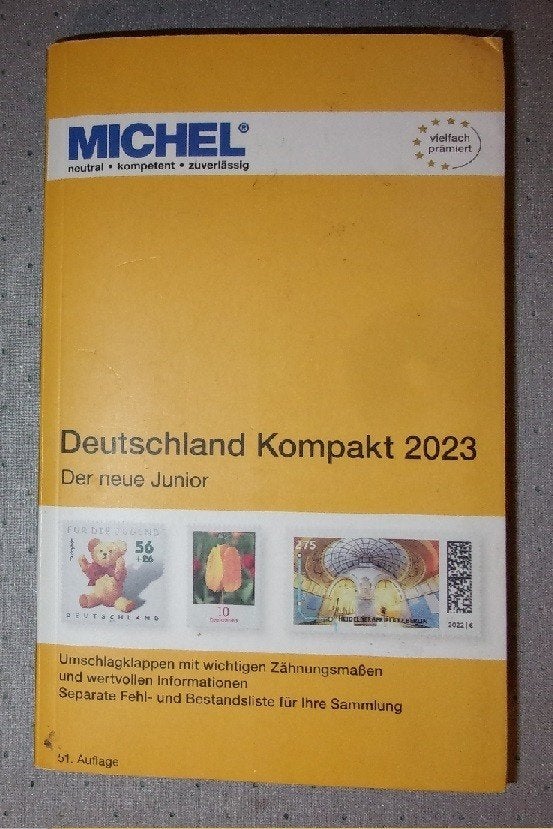 Catalogus Michel 2023, Junior., Postzegels en Munten, Postzegels | Toebehoren, Ophalen of Verzenden, Catalogus