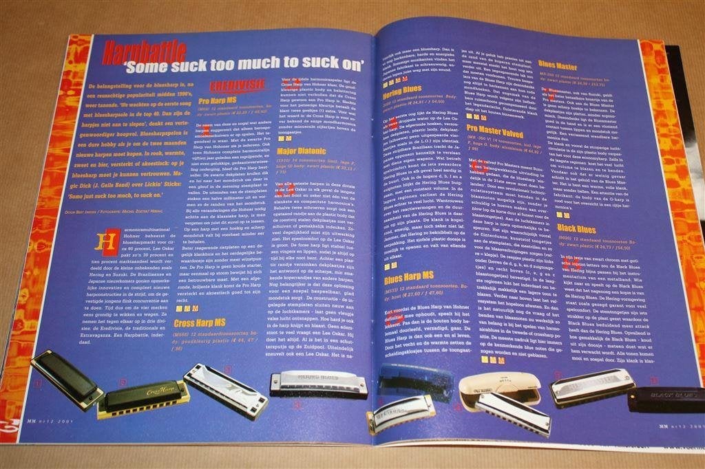 Music Maker, nr. 12, 2001. Maandblad muziekbeofenaar., Ophalen of Verzenden, Gelezen, Artiest