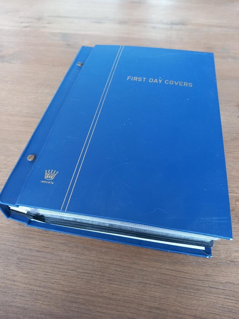 Nederland fdc verzameling tussen E42 - E278 in album, Postzegels en Munten, Postzegels | Volle albums en Verzamelingen, Ophalen of Verzenden