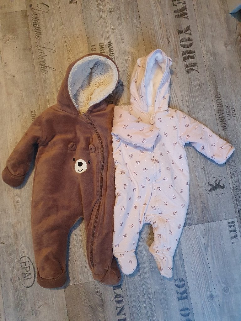 Nieuwe baby winterpak warm set 2 stuks maat 62-68, Ophalen, C&A, Meisje, Nieuw