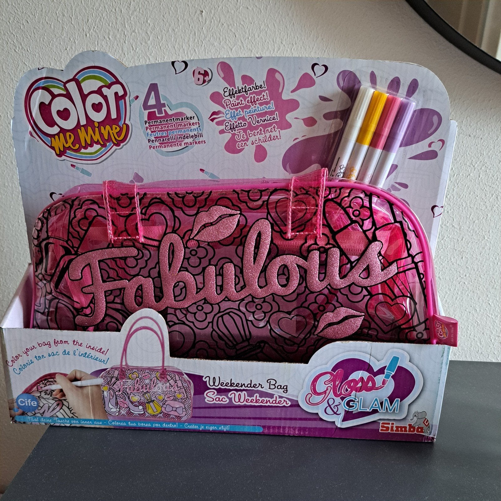 Color Me Mine Weekender Bag - Zelf te kleuren tas, Ophalen of Verzenden, Nieuw, Knutselen