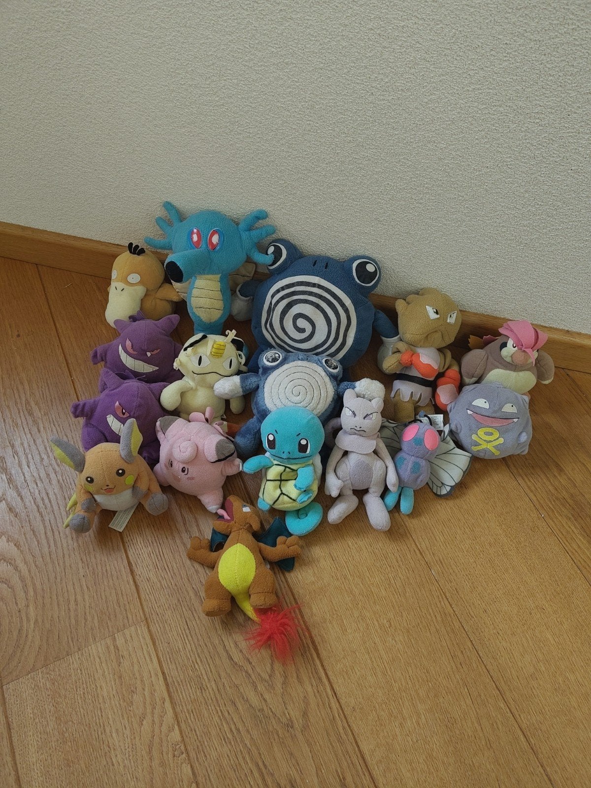 Partij Vintage Pokémon Knuffels 1999/2000 Hasbro & Play, Gebruikt, Overige typen, Ophalen of Verzenden, Middelgroot (20 tot 80 cm)