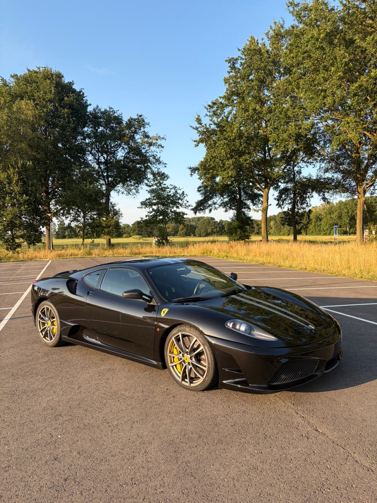 Ferrari 430 Scuderia, Auto's, Achterwielaandrijving, 0 kg, Alcantara, Zwart