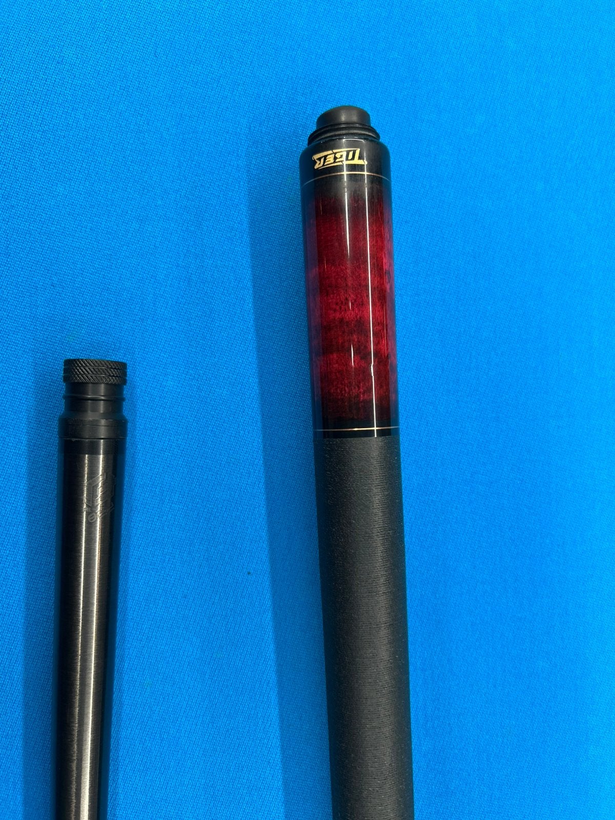 Tiger cue fortic pro cabon shaft, Sport en Fitness, Ophalen, Zo goed als nieuw, Keu of Ballen