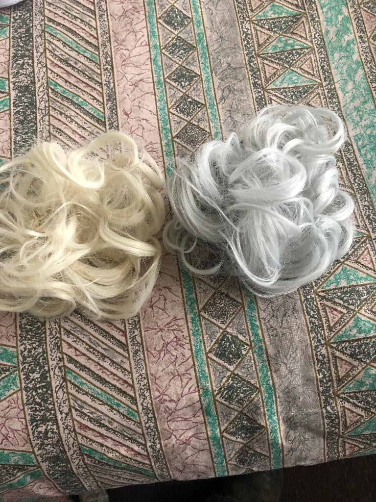 leuke nieuwe haar elastieken grijs en beige, Sieraden, Tassen en Uiterlijk, Uiterlijk | Haarverzorging, Ophalen of Verzenden, Nieuw