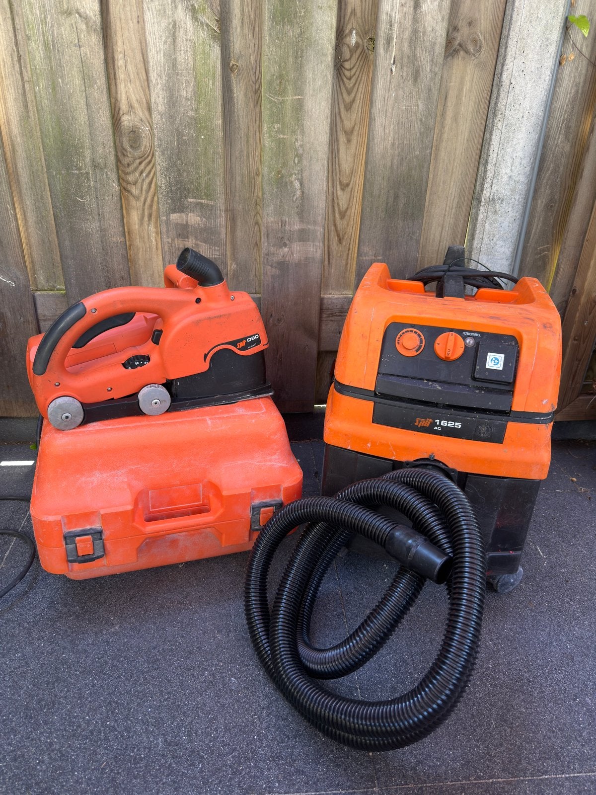 Spit D90 muurfrees sleuvenfrees + bouwstofzuiger diamant, Ophalen, Gebruikt, 1000 watt of meer, Overige typen