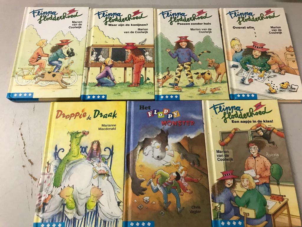 T.K. Flippa Flodderhoed en Floppymonster Juf Rommelkont, Ophalen of Verzenden, Gelezen, Fictie algemeen