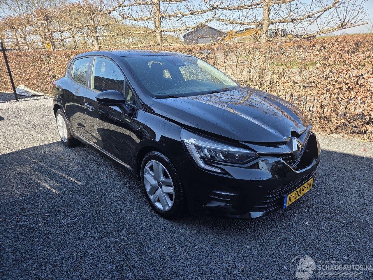 Renault Clio (bj 2021), Auto diversen, Schadeauto's, Renault Deutschland AG, Renault, Zwart, Handgeschakeld