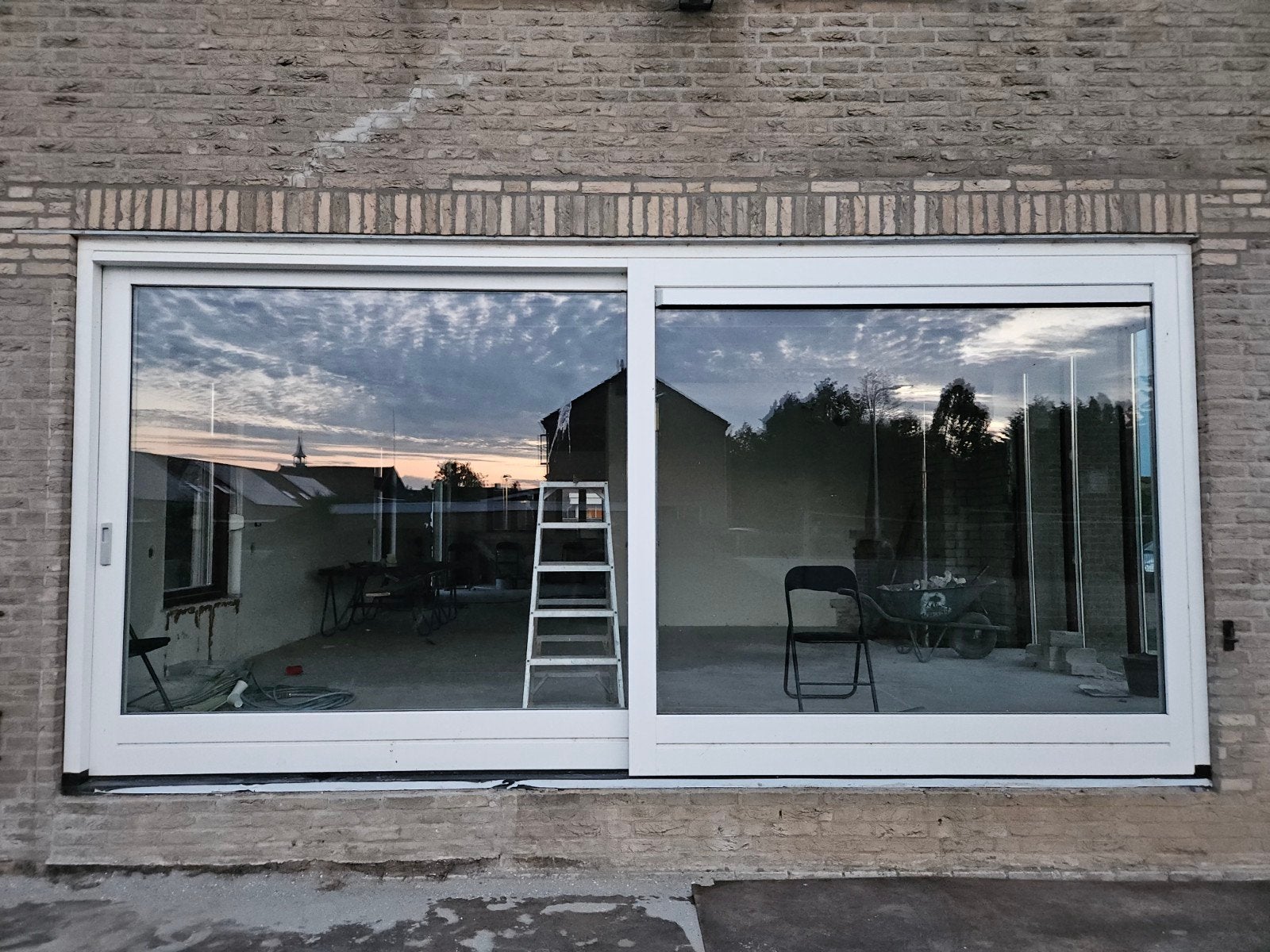 Hefschuifpui hardhout met dubbel glas HR++, Doe-het-zelf en Verbouw, Ophalen, Nieuw, Glas, 120 cm of meer