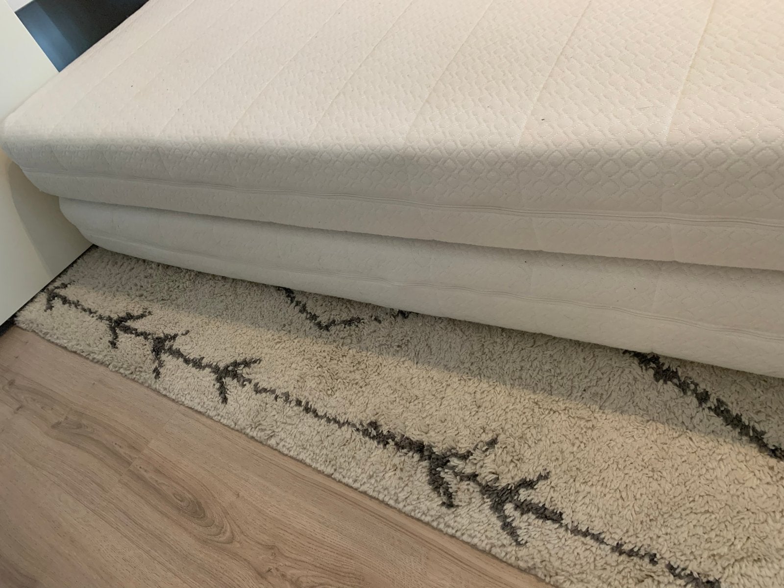 2x Swiss Sense Matrassen 80x200x15 cm met afritsbare hoes, Ophalen, Gebruikt, Eenpersoons, 80 cm