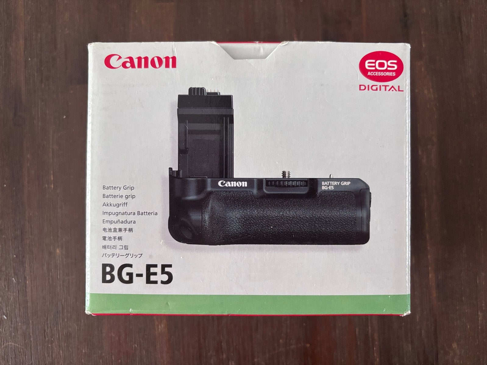 Canon BG-E5 Batterygrip voor EOS camera's - Zo goed als nieu, Audio, Tv en Foto, Zo goed als nieuw, Canon, Batterygrip