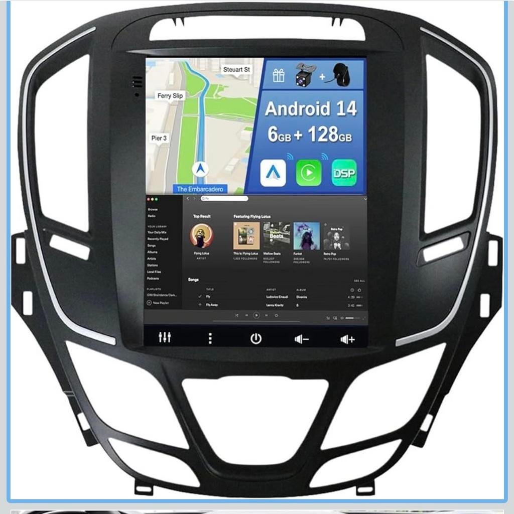 Android 14 Navigatie/Multimedia Opel Insignia 2014-2017, Ophalen of Verzenden, Nieuw