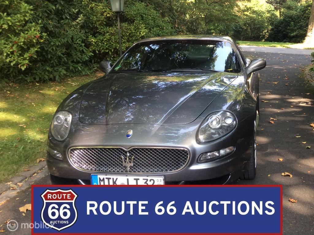 Maserati GranSport | 2006 | Route 66 Auctions, Auto's, Maserati, Gebruikt, Overige carrosserieën, Zwart, Bedrijf