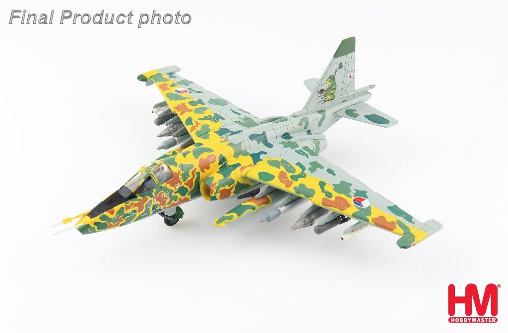 Sukhoi Su-25K Czechoslovak Air Force 1992 HobbyMaster HA6106, Verzamelen, Verzenden, Nieuw, Military-Models VJ Mendelssohnstraße 29 info@military-models-vj.de