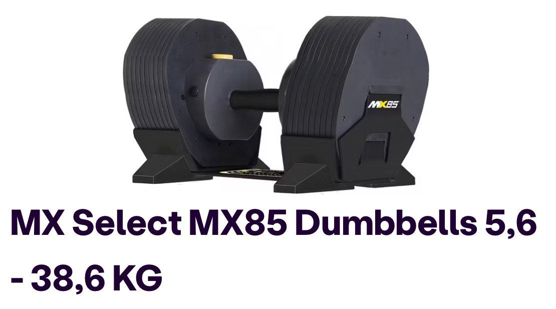 Tunturi MX85 complete Dumbbell set + standaard (nieuw), Ophalen, Overige typen, Metaal, Armen