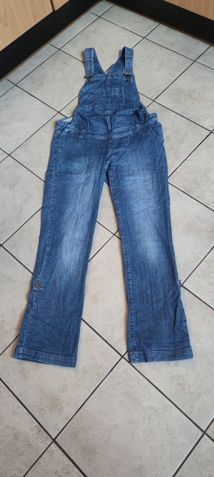 BPC spijkerbroek, tuin broek maat 42, Ophalen of Verzenden, Zo goed als nieuw, Maat 42/44 (L), Blauw