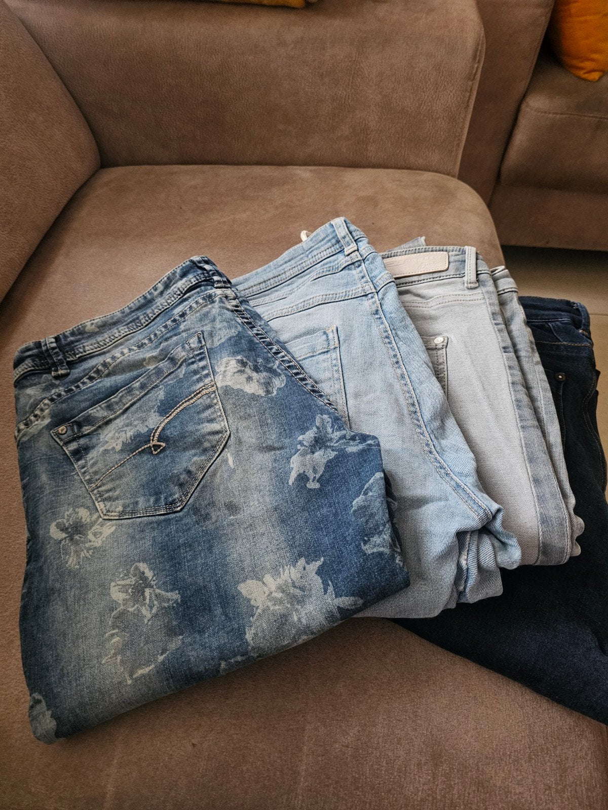 4 mooie dames merk spijkerbroeken maat 38., Ophalen, Gedragen, Blauw, W30 - W32 (confectie 38/40)