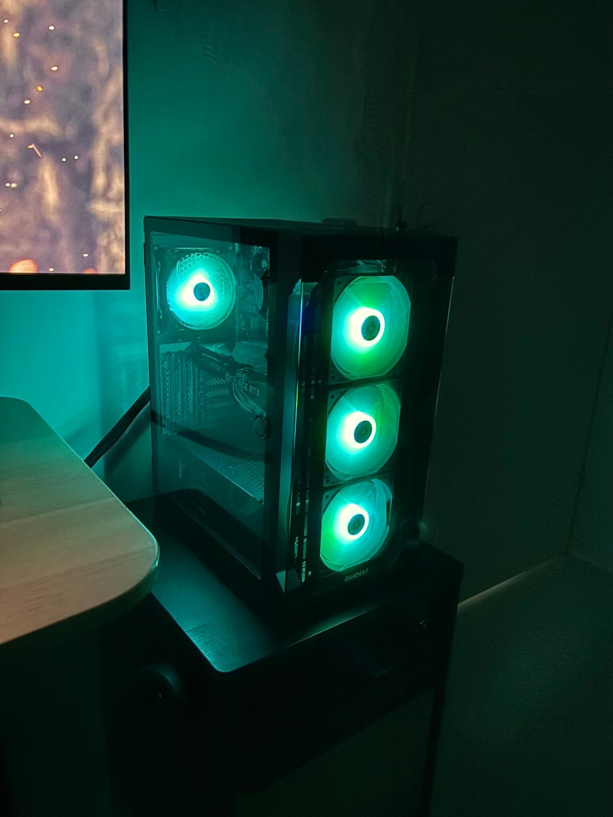 Game pc met monitor Intel i7 + nvidia rtx 3060 12 GB, Computers en Software, Ophalen, 2 tot 3 Ghz, 32 GB, Custom Build