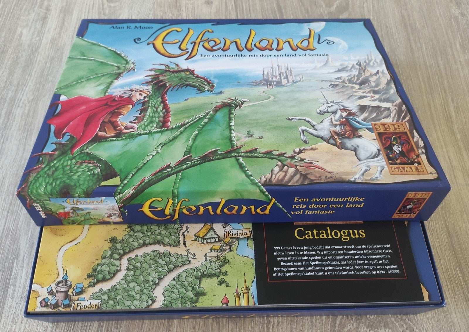 ELFENLAND uitgever 999 GAMES, Ophalen of Verzenden, Zo goed als nieuw