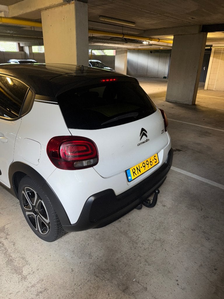Citroën C3 1.2 Puretech 82pk 2017 Wit, Auto's, 40 €/maand, Zwart, 1199 cc, 450 kg