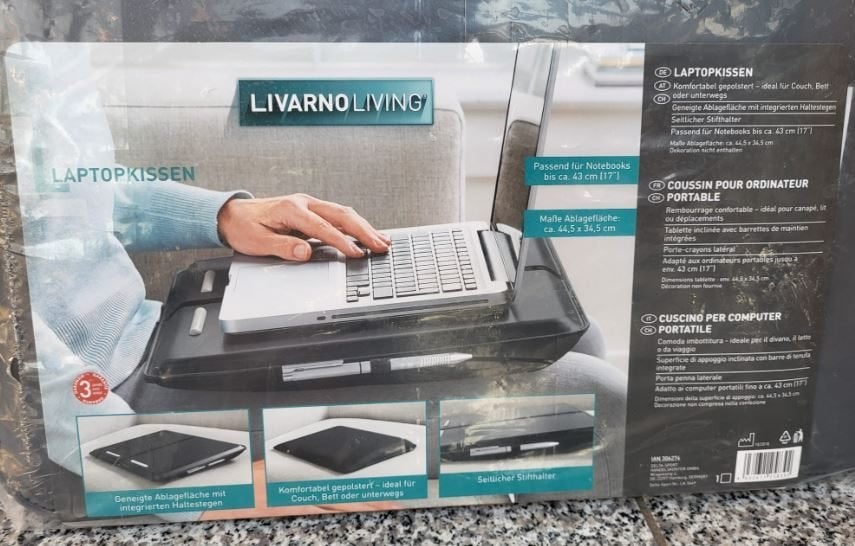 Laptop kussen. Nieuw !!, Computers en Software, Ophalen of Verzenden, Nieuw, Livarno