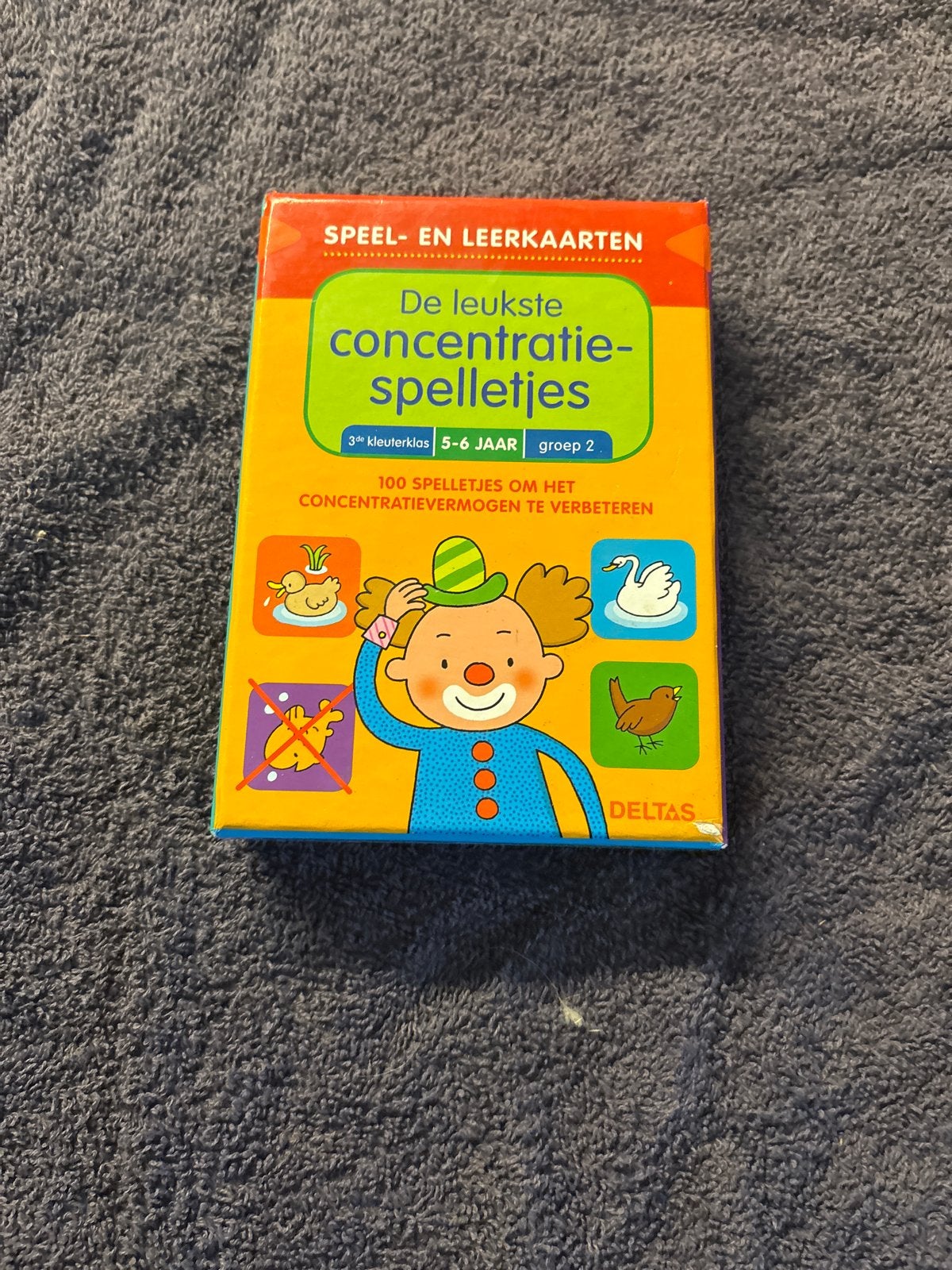 Concentratiespelletjes kaarten 5-6 jaar, Ophalen of Verzenden, Zo goed als nieuw, Puzzelen