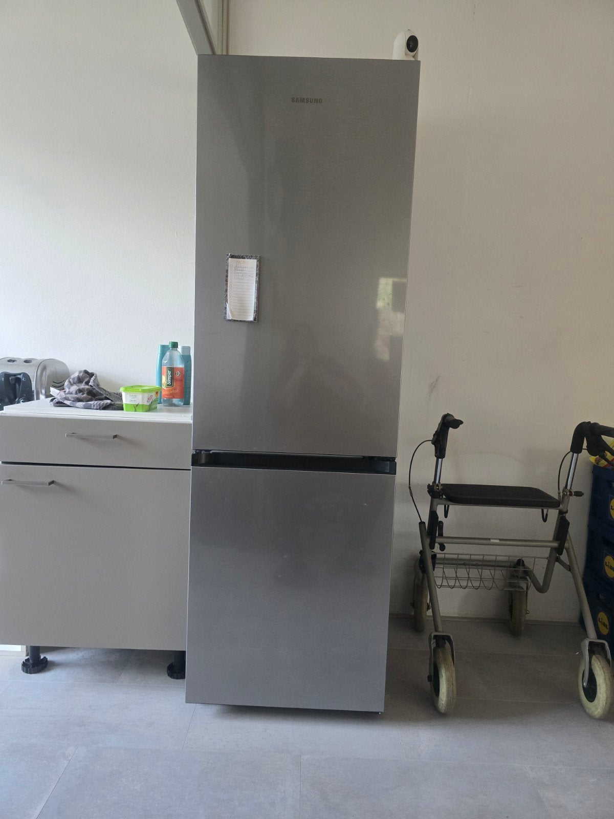 Samsung Koel-vriescombinatie RB34T600DSA/EF - Zilver, Witgoed en Apparatuur, Ophalen, 200 liter of meer, Met aparte vriezer, 160 cm of meer