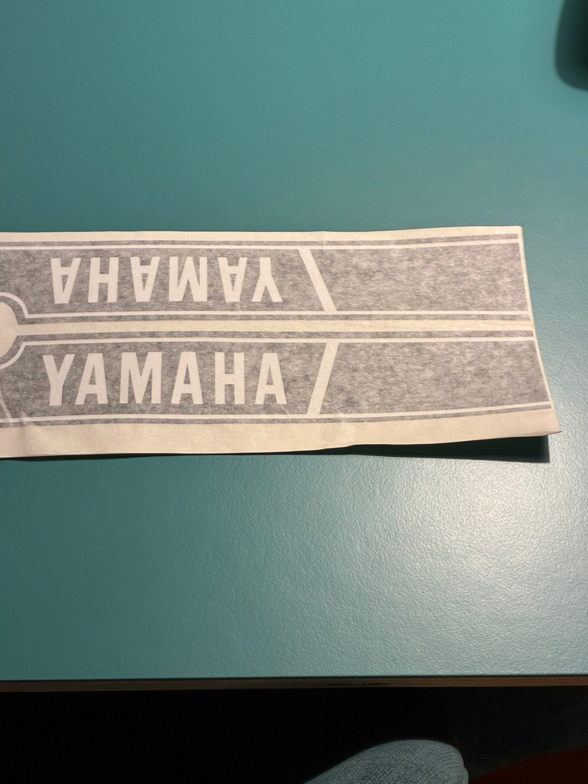 Yamaha set tank stickers links en rechts, Ophalen of Verzenden