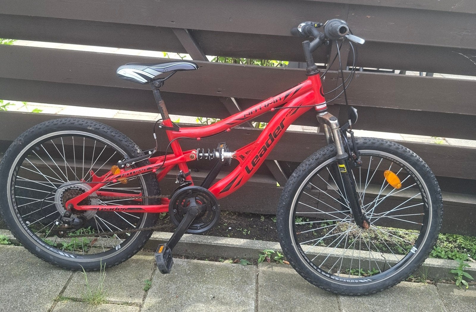 No limit Leader atb mountainbike jongens fiets, Ophalen, Gebruikt, Staal, 24 inch of meer