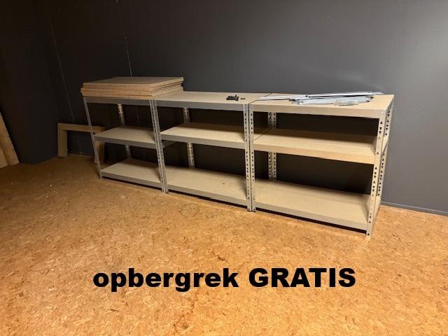 Opbergrek, Ophalen, Zo goed als nieuw