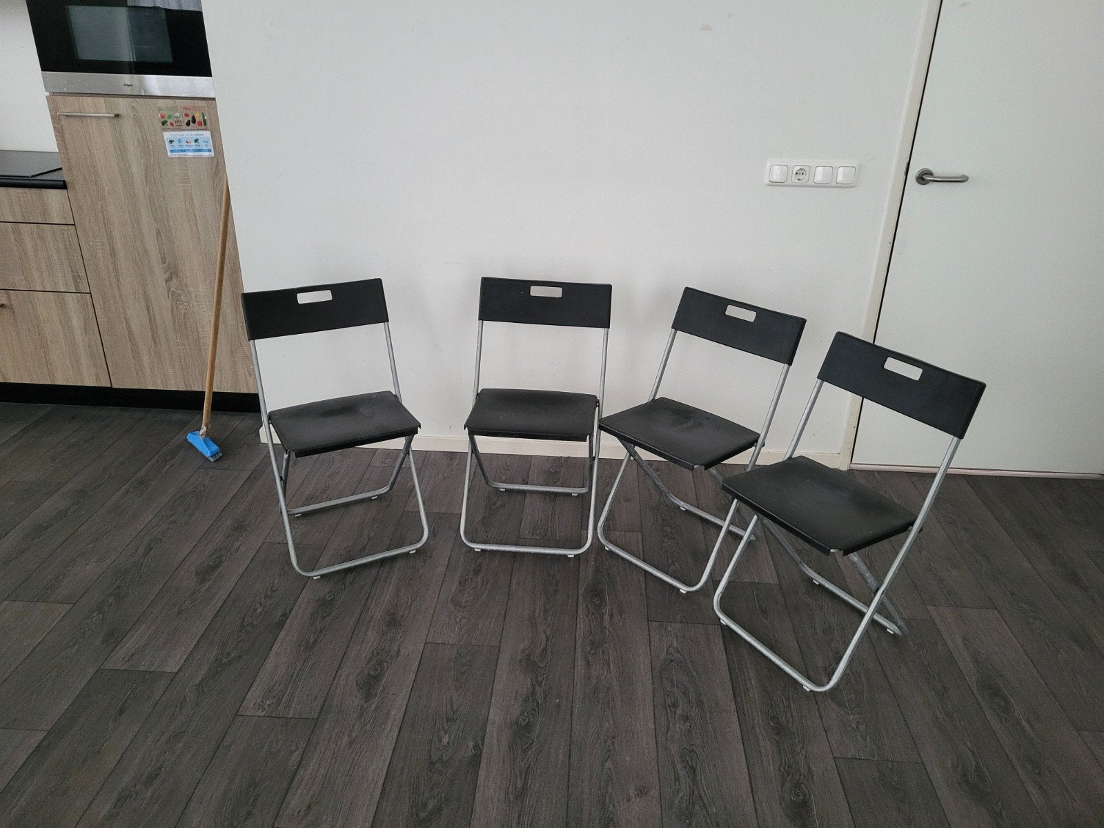 ikea stoeltjes 4 stuks, Tuin en Terras, Ophalen, Gebruikt, Kunststof