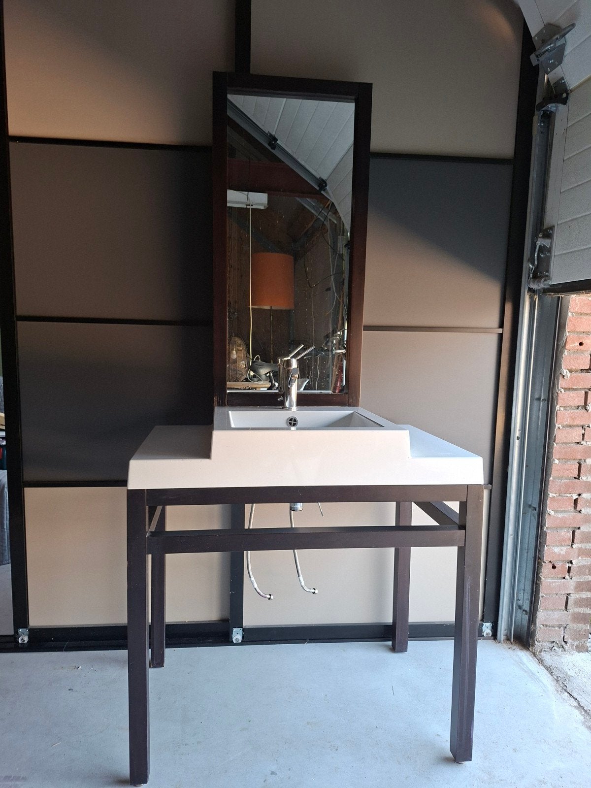 Vintage Villeroy & Boch Wastafelmeubel - Eye-catcher, Ophalen, Gebruikt, Minder dan 100 cm, Wasbak of Wastafel