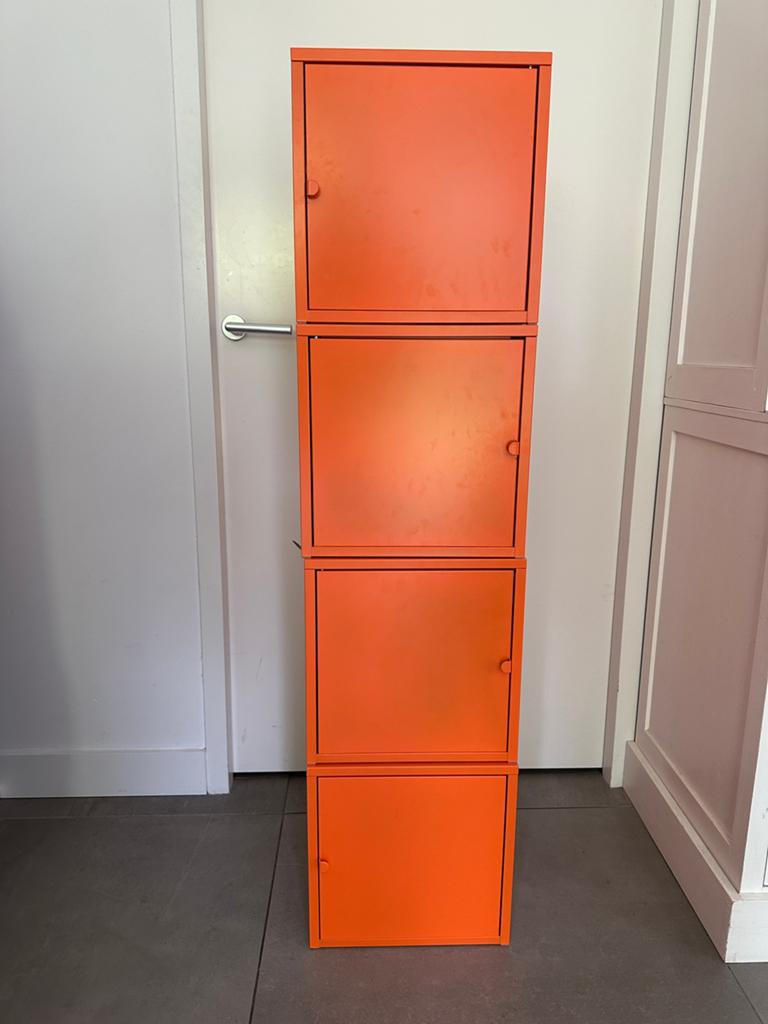 Ikea lixhult locker kasten metaal, Huis en Inrichting, Kasten | Lockerkasten, Ophalen, Zo goed als nieuw