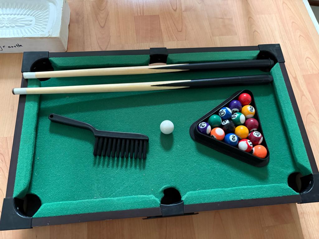 Mini pool tafel, Ophalen of Verzenden, Zo goed als nieuw