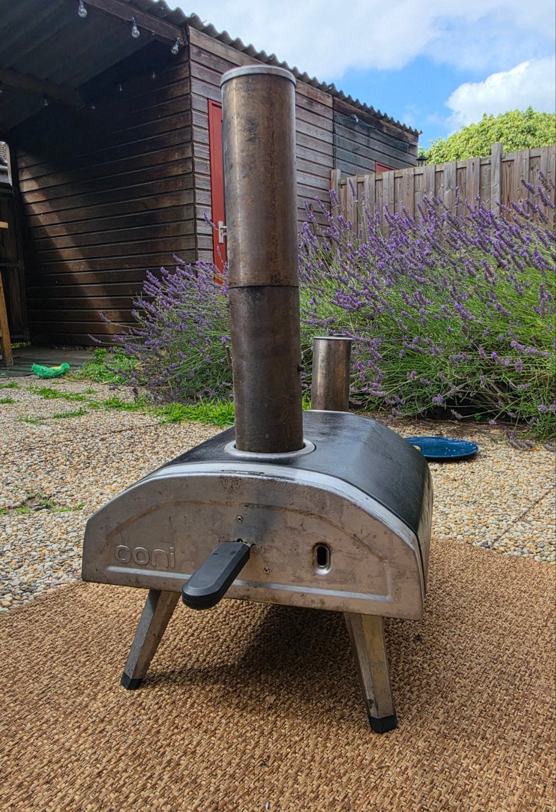 Ooni Fyra 12 Houtgestookte Pizzaoven met Accessoires, Tuin en Terras, Pizzaovens, Ophalen of Verzenden, Gebruikt, Ooni fyra 12