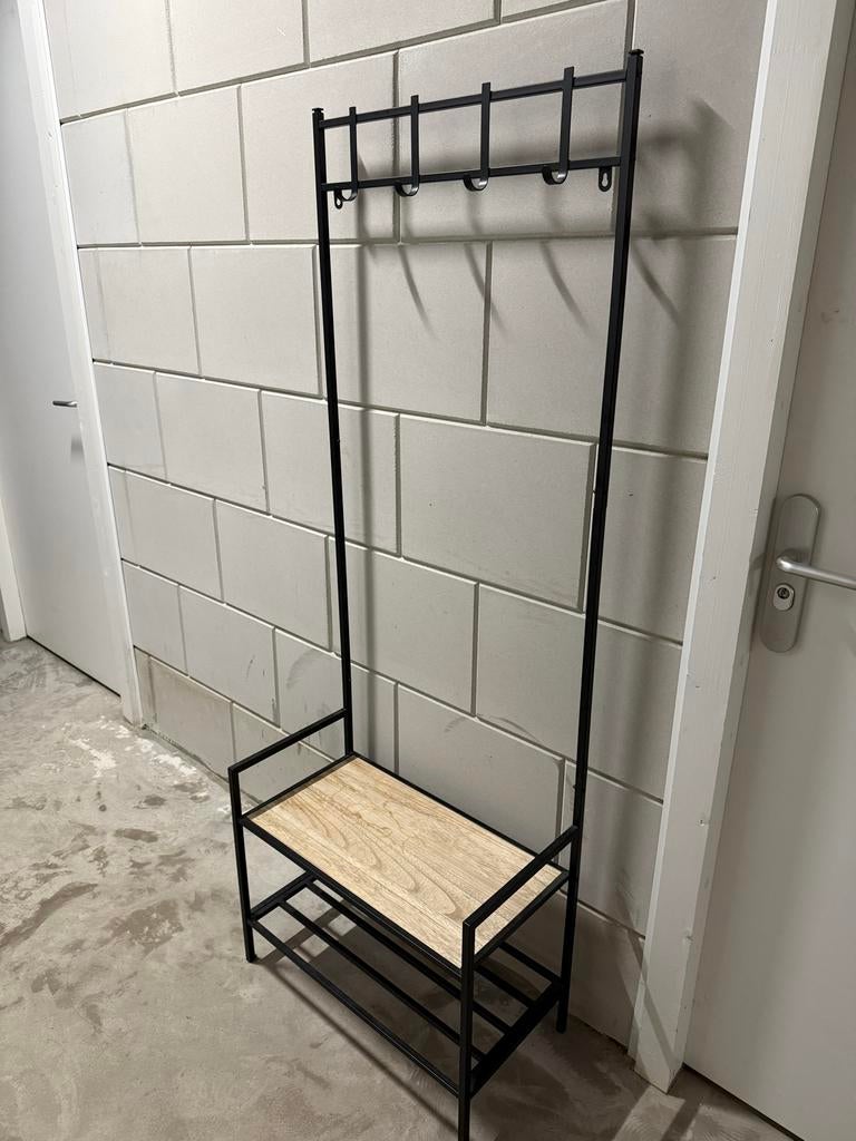 Kapstok met schoenenrek, Huis en Inrichting, Woonaccessoires | Kapstokken, Zo goed als nieuw, Staande kapstok, 150 tot 200 cm