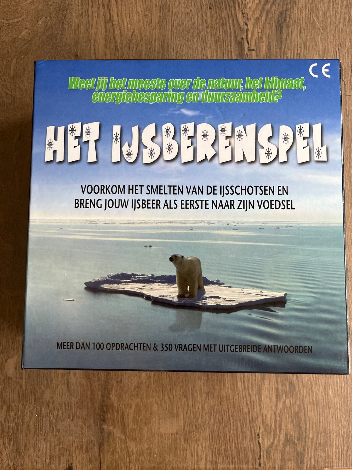 Het IJsberenspel - Leerzaam bordspel over klimaat, Drie of vier spelers, Ophalen of Verzenden, Zo goed als nieuw