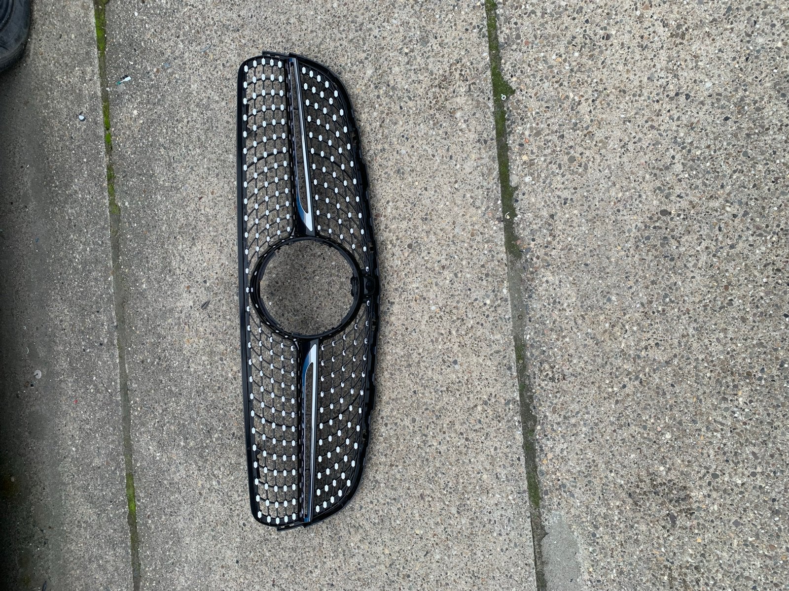 Mercedes grill zo goed als nieuw, Auto-onderdelen, Ophalen, Gebruikt