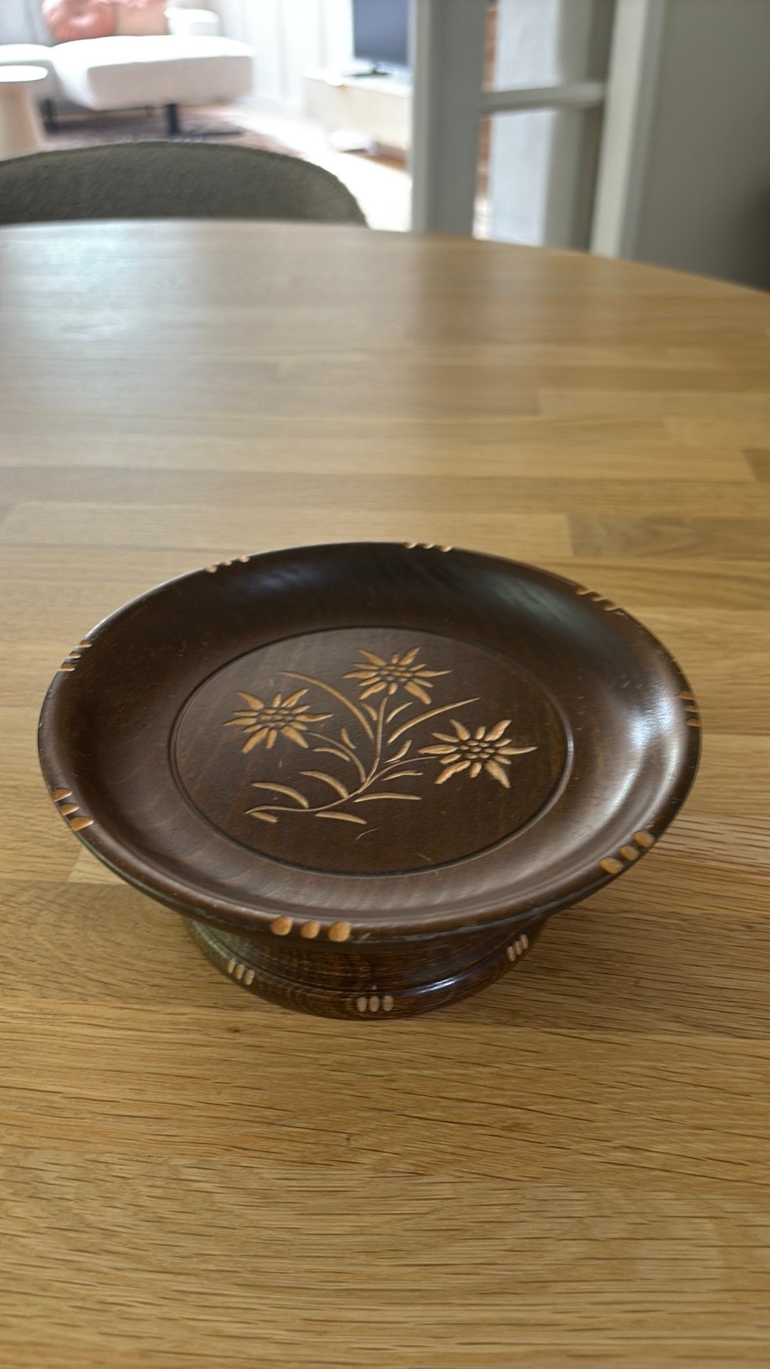 Cuendet houten speeldoos vintage retro draaiplateau, Verzenden, Overige typen