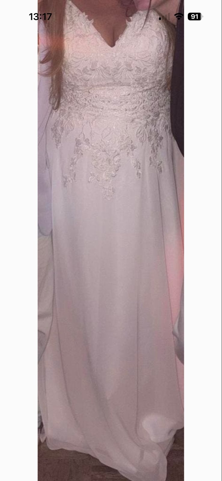 Prachtige bruidsjurk, Kleding | Dames, Trouwkleding en Trouwaccessoires, Ophalen, Zo goed als nieuw, Wit, Trouwjurk