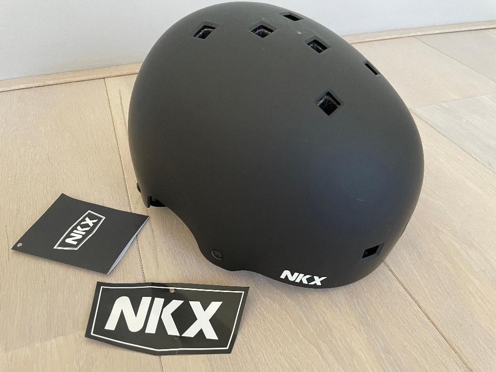 NKX Fiets- skateboard- helm - Brain saver, M, Nieuw met kaartje, Overige merken, Overige typen